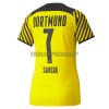 Original Fußballtrikot BVB Borussia Dortmund Jadon Sancho 7 Heimtrikot 2021-22 Für Damen